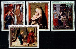 Weihnachten: Gemälde des 15. und 16. Jh. 1969, tadellos postfrisch.