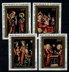 Weihnachten: Gemälde der Rheinischen Schule 1970, tadellos ...