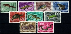 Jugoslawische Fauna V.: Amphibien und Reptilien 1962, tadellos ...