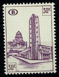 1810: Belgien - Eisenbahnmarken