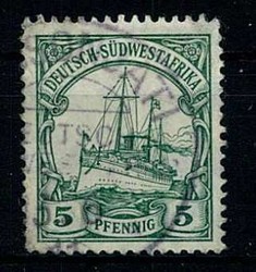 (Otjo) Sonjati: Teilabschlag auf 5 Pf. mit Wz.