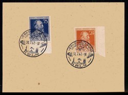 Köln, 12 Pf. Stephan-Sonderganzsache zur Verkehrstagungsschau August ...