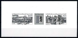 Briefmarkenausstellung der Jugend Chemnitz 1988, Schwarzdruck, gute ...