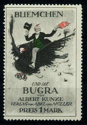 1914, Karikatur-Vginette zur großen Ausstellung Bugra (Ausstellung ...