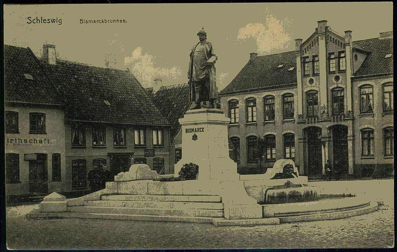 Bismarck-Verehrung im Deutschen Reich, hier 'Bismarck-Brunnen in ...