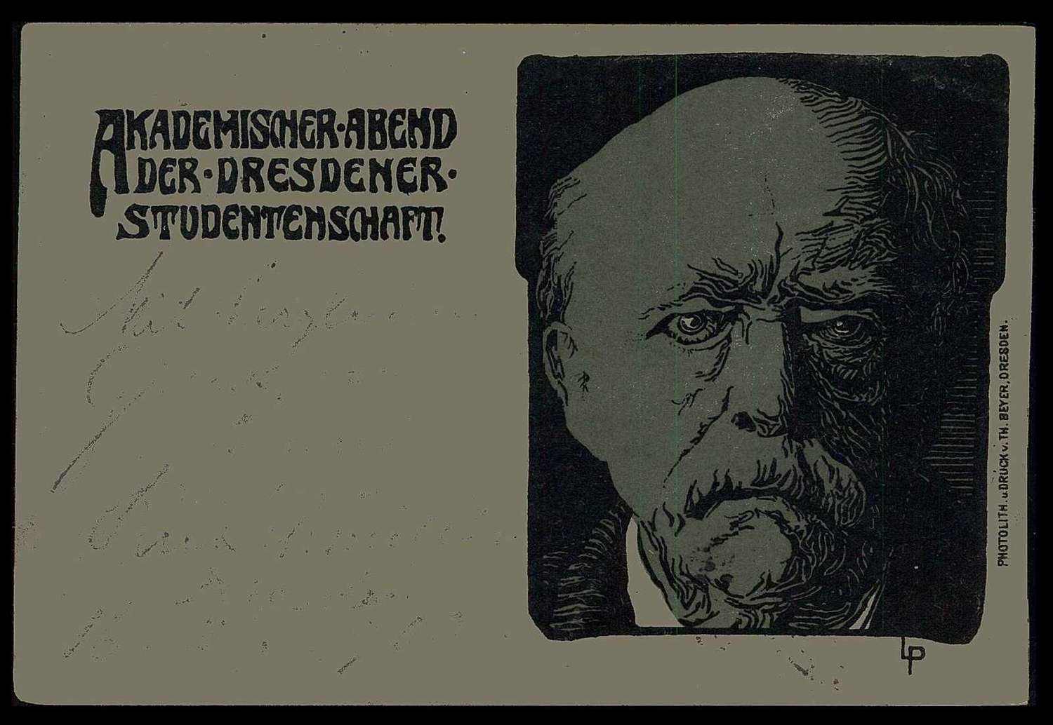 Akademischer Abend der Dresdener Studentenschaft, gelaufen Dresden ...