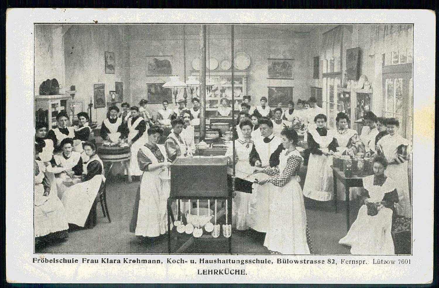 Ausbildung, Kindergarten, Schule usw., HIER 'Fröbelschule Frau Klara ...