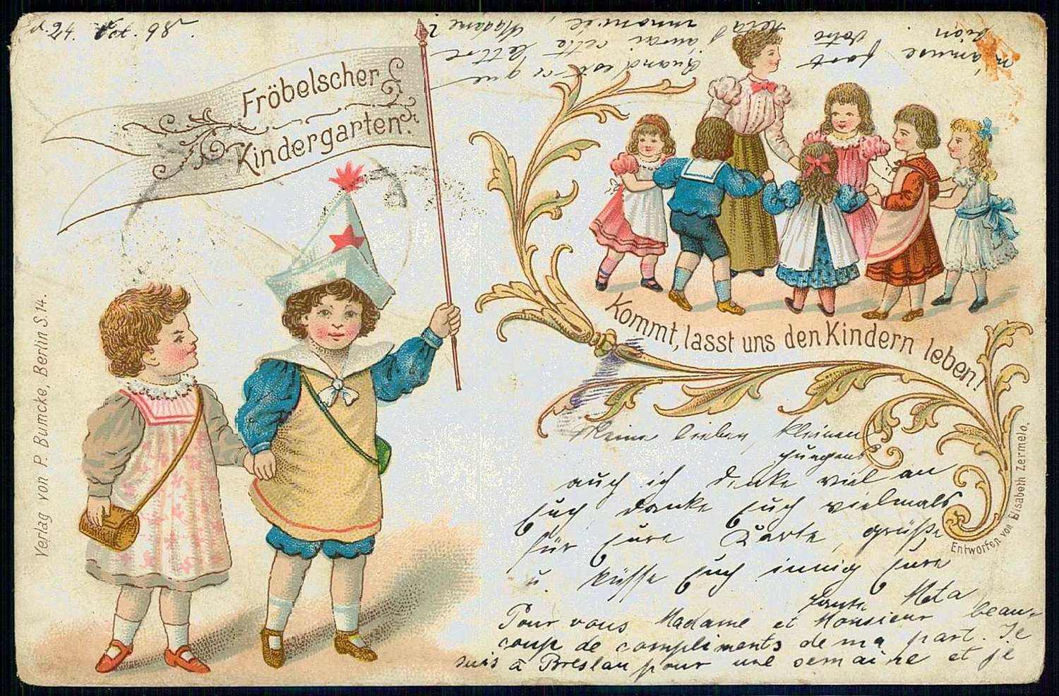 Ausbildung, Kindergarten, Schule usw., HIER 'Fröbelscher ...