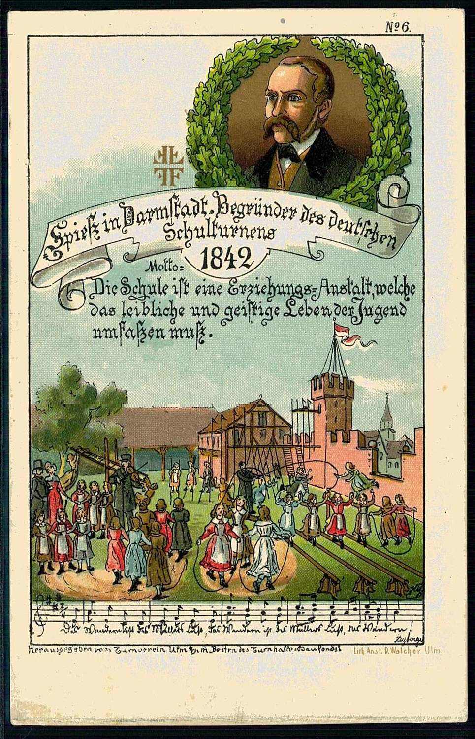 Ausbildung, Kindergarten, Schule usw., HIER 'Erinnerungskarte an den ...