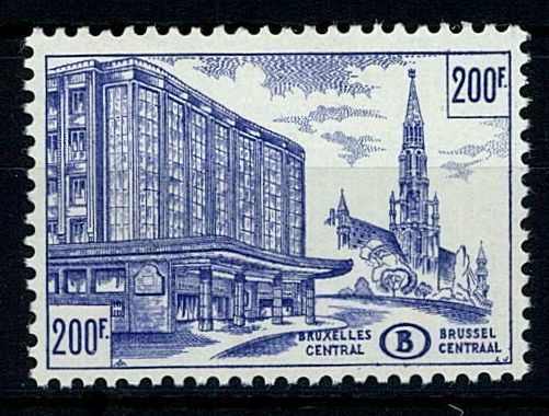 200 Fr. Eisenbahn-Paketmarke 1956, tadellos postfrisch, Kabinett. ...