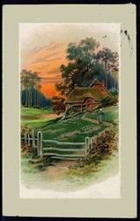 Mühlen, Thematik-Karte (siehe Abbildung), hier romantische ...