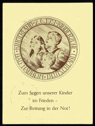 1. Helikopter Postflug in Deutschland 10.6.1951 von Wuppertal - ...