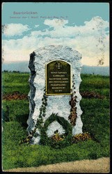 Feldpost I. WK, Karte 'Denkmal des I. Westf. Feld.-Art.-Reg. Nr. 7', ...