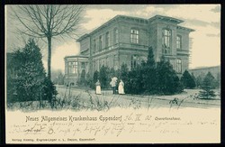 Eppendorf, neues, allgemeines Krankenhaus, Operationshaus, gelaufen ...