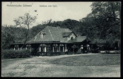 Holsteinische Schweiz, Gasthaus zum Uglei, gelaufen 'Malente ...