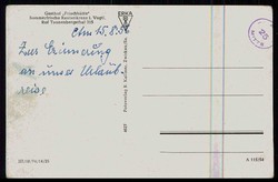 Rautenkranz im Vogtland, Gasthof 'Frischhütte', datiert 15.8.56 ...