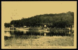 Spandau, Wirtshaus Schildhorn, gelaufen 'Berlin-Spandau 7.6.26' nach ...