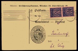 108000: Ouest de l’Allemagne, zone code postal W-80, Munich 800 - Official stamps