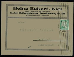 Firmen-Werbebrief aus der Weimarer Republik für Elektrotechnik, gest ...