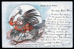 Belgien, Karikatur-Karte gegen England/Königin Victoria wegen des ...