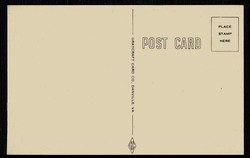 USA, Soldatenhumor-Karte aus dem II. WK in Farbe, aus der Serie ...