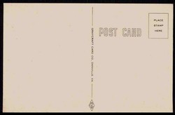 USA, Soldatenhumor-Karte aus dem II. WK in Farbe, aus der Serie ...