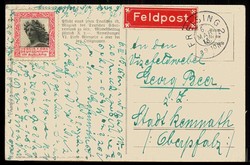 Deutscher Schulverein, Werbe-/Propagandakarte, Karten Nr. durch ...