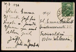 Österreich bis 1914, Humor-Karte der Serie 'Wiener Typen', hier 'I ...