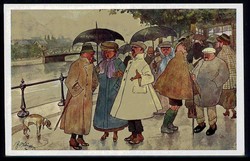 Österreich bis 1914, Humor-Karte, sauber ungebraucht, gute Erhaltung.