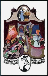 Österreich, Künstlerpostkarte Handel-Mazetti, des Vereins der ...