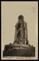 Aachen, Bismarckturm im Stadtwald, gelaufen '21.10.19' nach ...