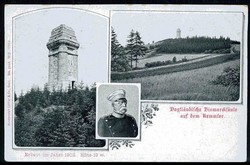 Kemmler, Bismarcksäule auf dem Kemmler, um 1905, ungebraucht, gute ...