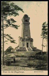 Köpenick, Bismarckwarte, gelaufen 'Köpenick 22.6.05', gute ...