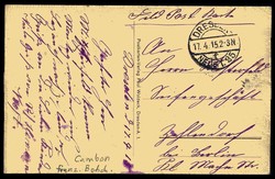 Bismarck-Glorifizierung, seltene Karte aus der Kaiserreich-Zeit, ...