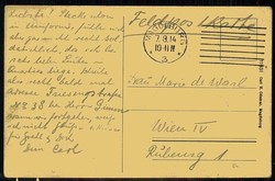 Bismarck, Portrait-Karte mit dem berühmten Aufspruch 'Wir Deutsche ...