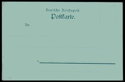 Gedenkkarte 'Akademisches Sommerfest 1901', ungebraucht, Ort lässt ...