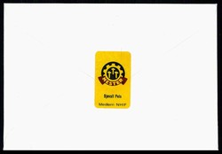 Landschaften 1979, zwei waager. Paare auf amtl. Blanko-Schmuck-FDC ...