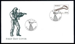 Freimarken: Musikinstrumente 1985, sauber auf amtl. ...