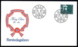 80. Geburtstag von König Olaf V. 1983, sauber auf amtl. ...