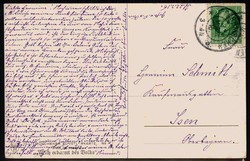 I. WK, münchener Künstler-Karte Nr. 4 mit Thematik 'Frieden', ...