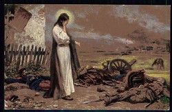 I. WK, münchener Künstler-Karte Nr. 4 'Mich erbarmt des Volks', als ...