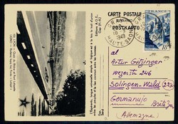 Esperanto, historische Karte für die weltweite Kunstsprache, hier ...