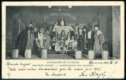 Esperanto, historische Karte für die weltweite Kunstsprache, hier ...