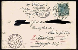 Esperanto, historische Karte für die weltweite Kunstsprache, hier ...