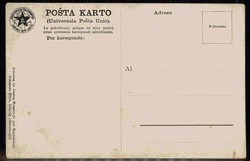 Esperanto, historische Karte für die weltweite Kunstsprache, hier ...