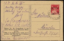 Esperanto, historische Karte für die weltweite Kunstsprache, hier ...