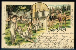 Früher Umwelt- und Naturschutz, Karte, hier 'Gruß vom Weissen ...