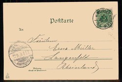 Früher Umwelt- und Naturschutz, Karte, hier 'Gruß vom Weissen ...