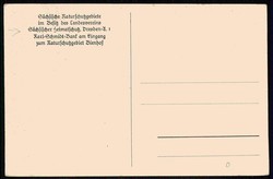 Natur- und Umweltschutz, frühe Karte, hier 'Sächsische ...
