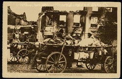 I. WK, Flüchtlings-Thematik, hier 'Heimkehrende Flüchtlinge in ...